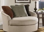 Fancy Round Swivel Sofa Chair And Oversized Large Cuddle Chairs with Round Sofa Chair Living Room Furniture