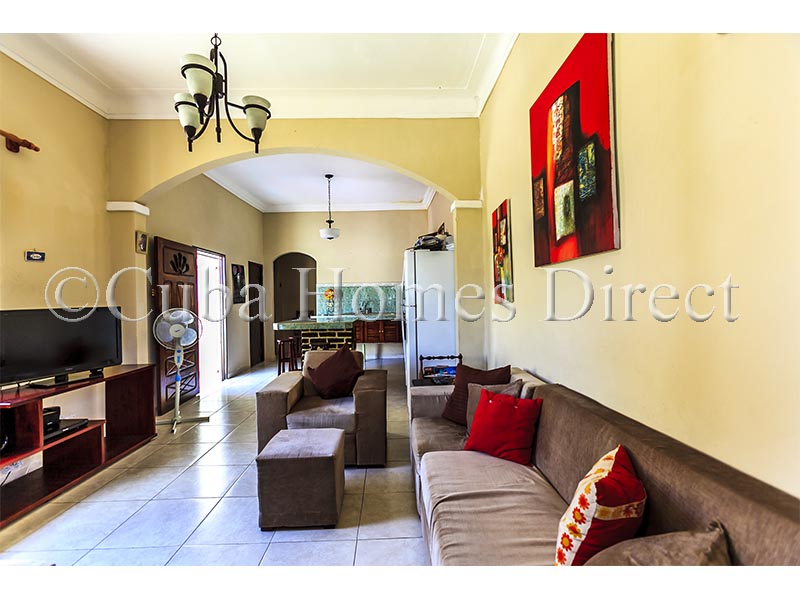 2 BEDROOM NEWLY REFURBISHED HOUSE IN VEDADO FOR SALE