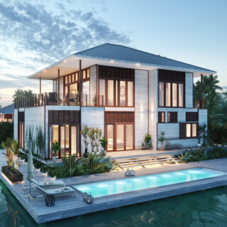 2-5 Bedroom Luxury Lagoon Villas for Sale